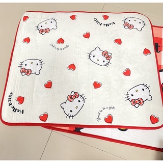 寶寶的家 特價出清三麗鷗 Hello Kitty地墊50x60防潮 凱蒂貓 絨布 記憶綿乳膠 地毯 腳踏墊 大門玄關廚房