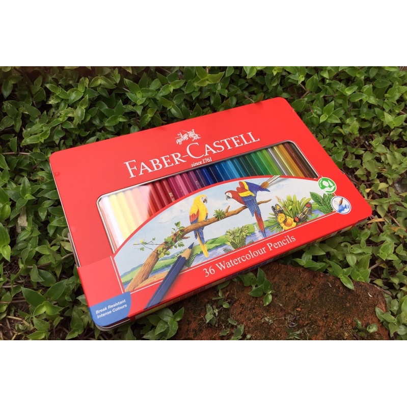 「電子發票」板橋酷酷姐美術 德國 FABER-CASTELL  輝柏 經典水性色鉛筆 (36色) 紅盒