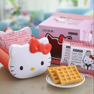 【空盒無鬆餅】Hello Kitty 巧巧鬆餅禮盒(含外盒) 巧巧鬆餅禮盒空盒 KT 餅乾盒 生日禮