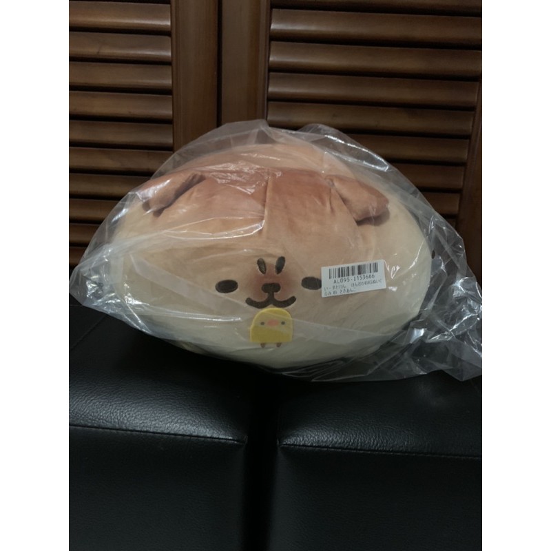🌈日本🇯🇵景品～療癒系胖胖麵包犬玩偶（小雞🐥款）柔軟抱枕/麻糬質感）🌈交換禮物🎁