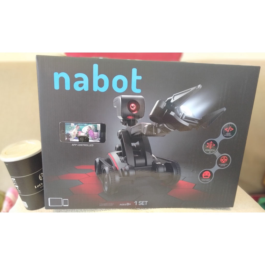 【現貨】 NABOT AI 可訓練 多功能 機器人 可抓取移動物體 機械臂 可訓練的家用機器人 NABOT智慧機器人