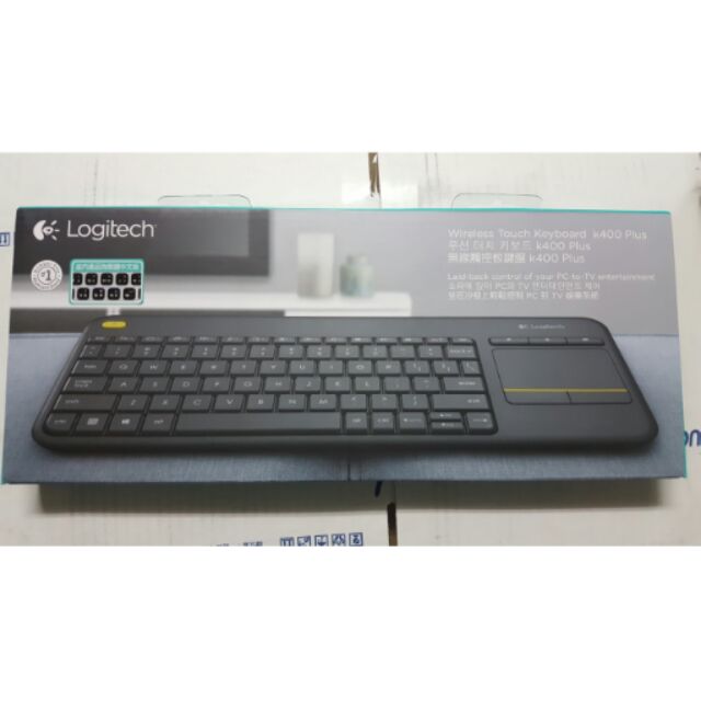 羅技 無線觸控板鍵盤k400 plus