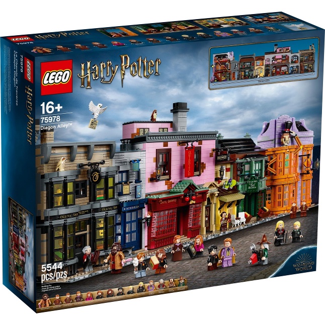 【亞當與麥斯】LEGO 75978 Diagon Alley^