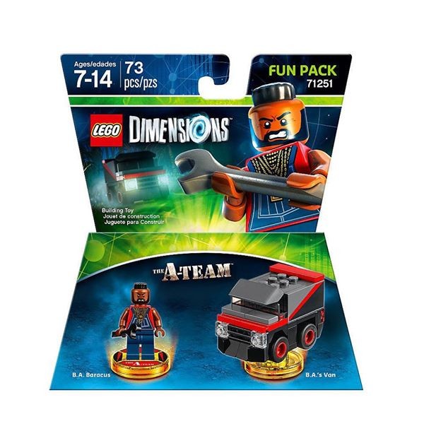 LEGO Dimensions A-Team Fun Pack 71251 怪頭T先生