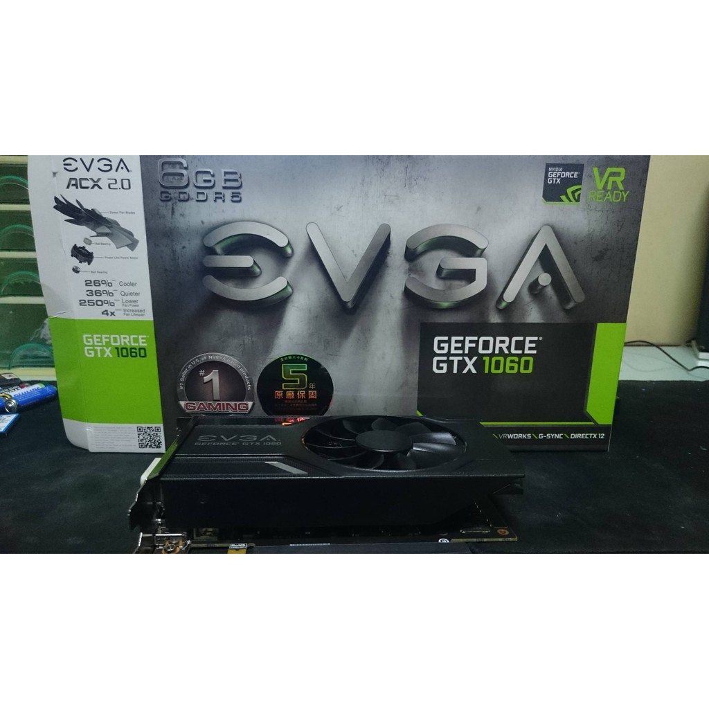 EVGA GTX 1060 GAMING DDR5 6G