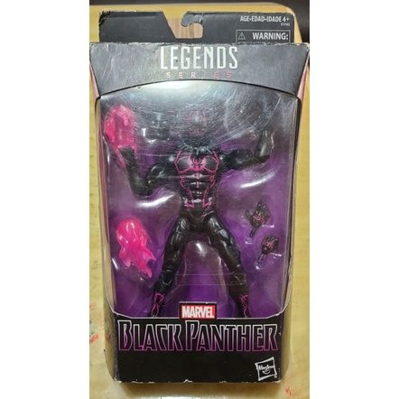全新 正版 盒損 孩之寶 MARVEL LEGENDS 漫威傳奇 黑豹 Black panther 紫光 復仇者聯盟