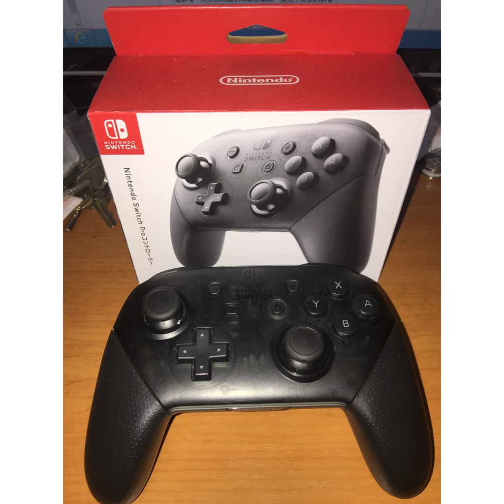 二手 中古ns Nintendo Switch 任天堂原廠switch Pro 手把 蝦皮購物