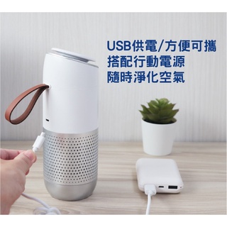 含稅一年原廠保固KINYO車用家用SGS認證USB空氣清淨機(AO-205)