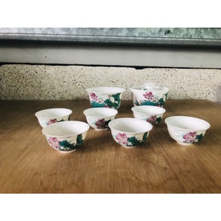 茶具 茶組 可收納茶具 露營茶具 旅行外出茶組 茶具 蓮花茶具 茶杯