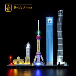 現貨【BRICK SHINE】【燈組】無主體 適用 樂高 LEGO 21039 上海 全新未拆 BS燈組