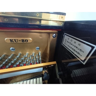 特惠出售 KAWAI KU-80 二手鋼琴 63000 頂級機種 抗菌鍵盤 值得擁有 中壢中古鋼琴黃先生