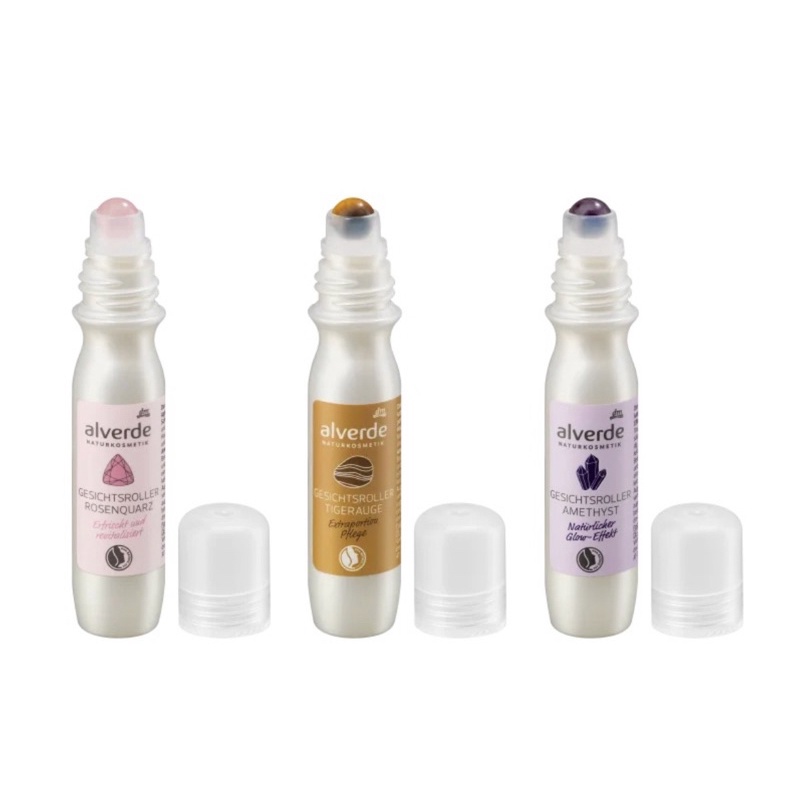 Alverde NATURKOSMETIK Gesichtsroller Rosenquarz, 20 Ml ...