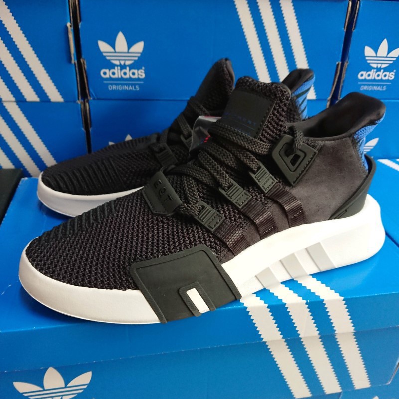 小八】Adidas EQT Bask ADV Carbon 黑藍CQ2994 | 蝦皮購物