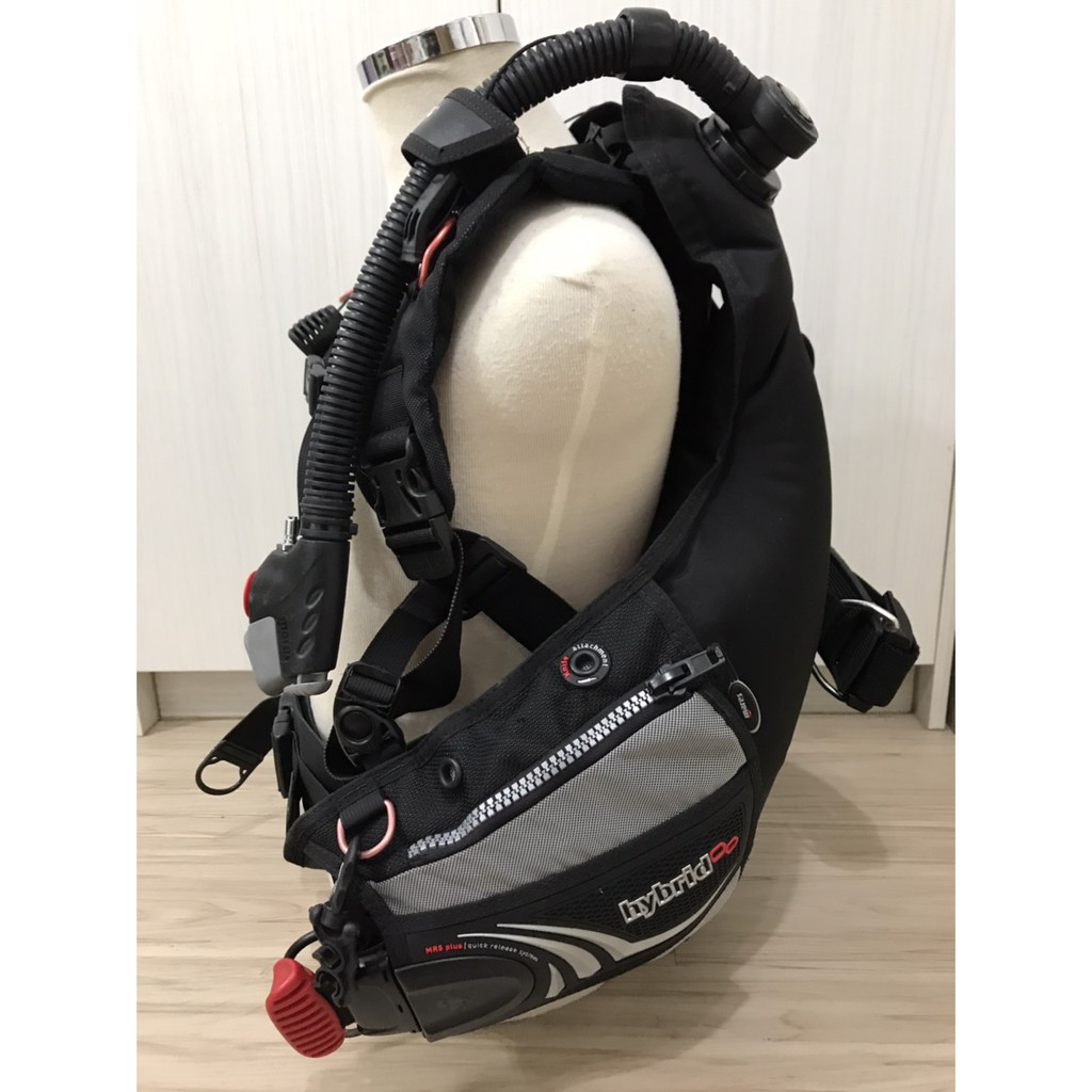 MARES Hybrid 變形金剛 潛水 BCD SIZE S 9成新 已保養 1年保固