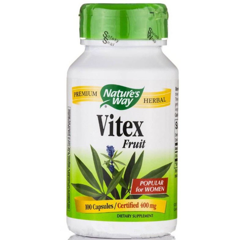 Nature's Way Vitex Fruit聖潔莓400毫克 - 100膠囊