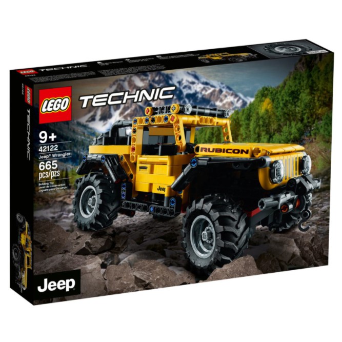 正版公司貨 LEGO Tech科技系列 樂高 LEGO 42122 Jeep Wrangler 生日禮物