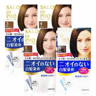 日本 DARIYA塔莉雅 沙龍級無味型白髮染髮劑 (多色任選)【百貨貴婦】