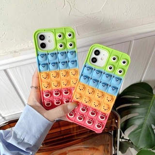 iPhone 14/14Pro 可愛卡通解壓殼iPhone 12 11 XR X/Xs Xs Max