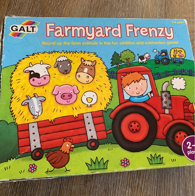 Galt 桌遊 Farmyard Frenzy 瘋狂農家
