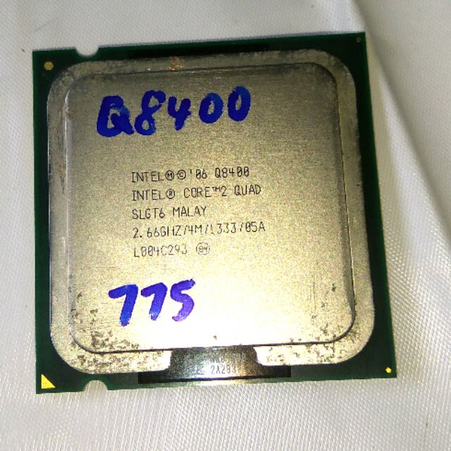 Intel Core 2 Quad Q8400 四核 CPU 2.66G 4M 1333 775pin