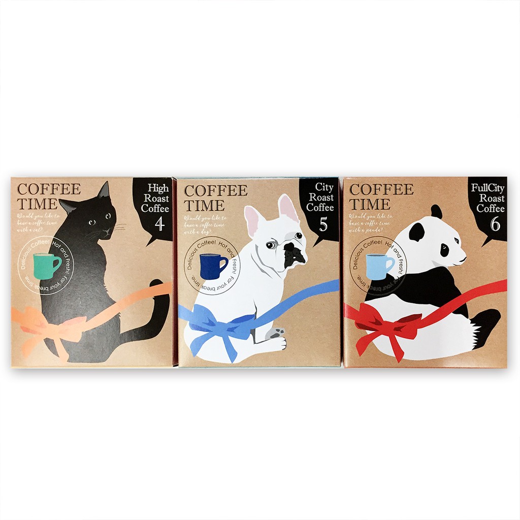 陶和 動物包裝咖啡-重/中/輕烘培