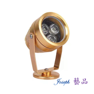 🎀JOSEPH藝品🎀防水七彩/黃光/白光LED漸變投射燈 展示燈 臺灣現貨 水晶 水晶洞 藝術品 水族箱 魚缸 防水