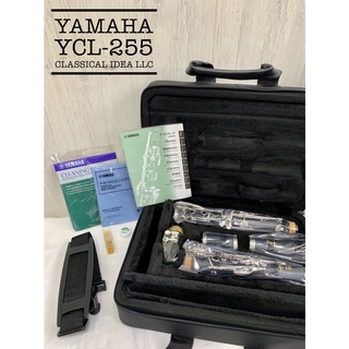 【古點子樂器】YAMAHA YCL-255 豎笛Bb調 黑管 單簧管 膠管豎笛 管樂器 歡迎來電詢問