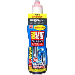日本獅子化學PIX超黏度凝狀水管清潔劑400g