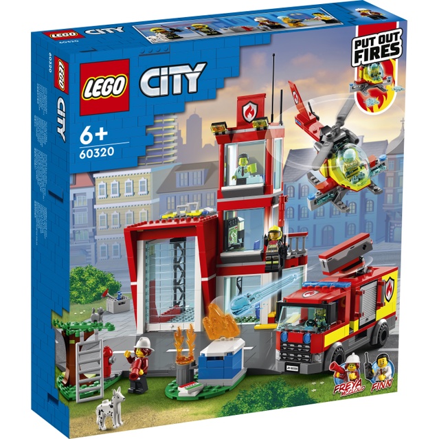 LEGO 60320 消防局 城市 &lt;樂高林老師&gt;