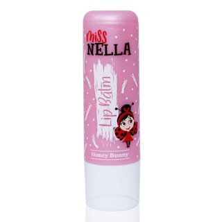 【Miss Nella 妮娜小姐】兒童水性胖胖款護唇膏 (蜜糖裸粉) 兒童彩妝