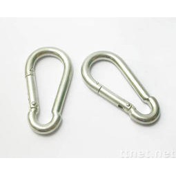WIN 五金 4mm-8mm 白鐵登山鉤 不鏽鋼登山鉤 葫蘆鉤 接環 可當鑰匙圈 扣環 連接環 彈簧鉤