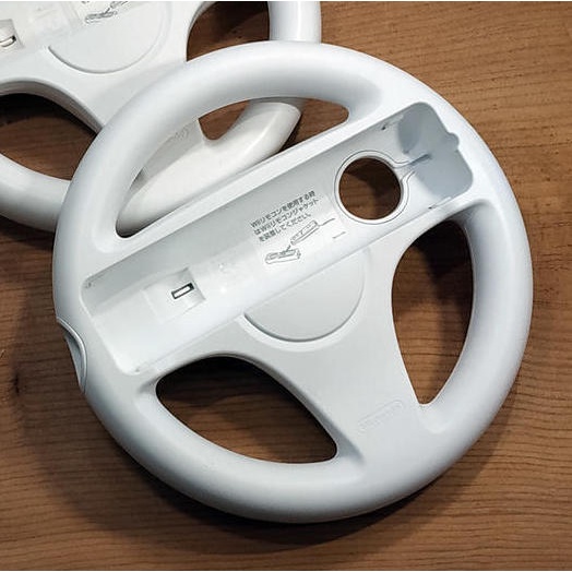 Wii週邊- 原廠賽車方向盤，1個60元（請加購其他滿100元以上出貨）（瘋電玩）