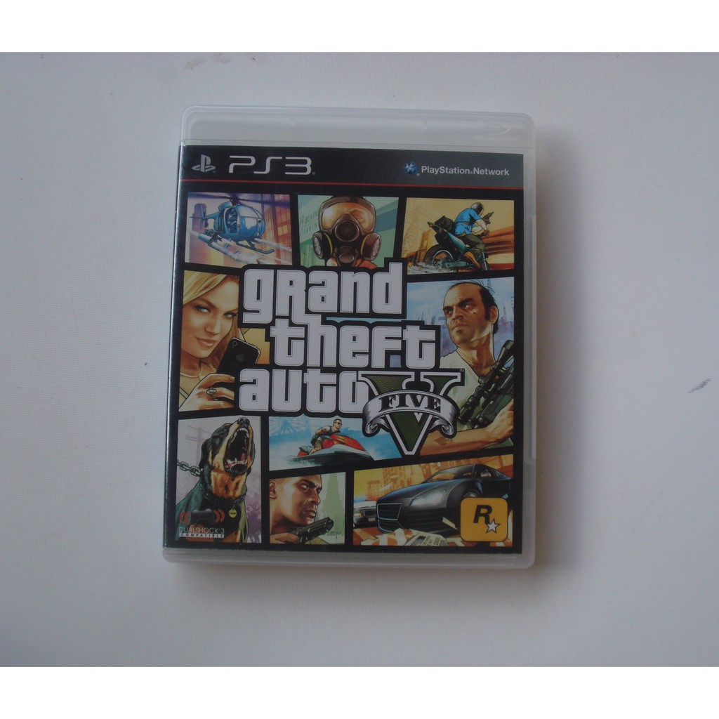 Ps3 俠盜獵車手5 Gta5 中文版 蝦皮購物