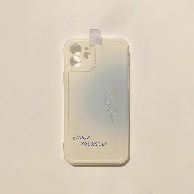 Iphone 手機殼  Enjoy yourself 😊😤😩🤪 全包 霧面