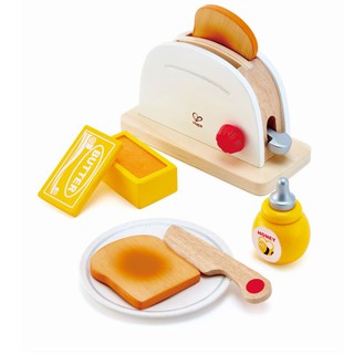 德國 Hape 烤吐司麵包機 玩具吐司 玩具麵包機 木製烤麵包機