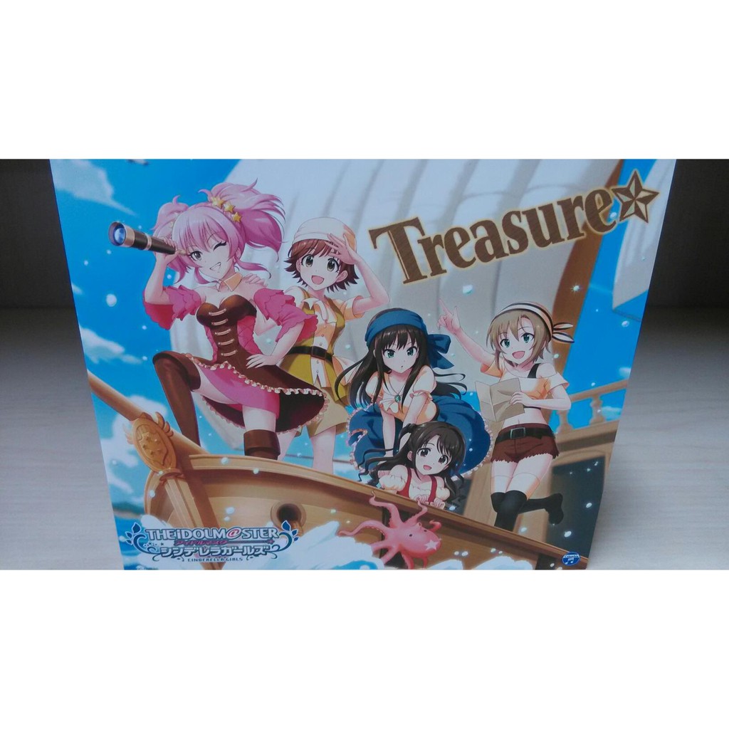 偶像大師the Idolm Ster 灰姑娘女孩日版通常盤cd Treasure 雙葉杏神崎蘭子澀谷凜 蝦皮購物