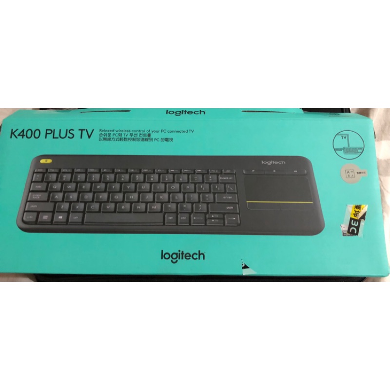 羅技 Logitech K400 PLUS 無線觸控鍵盤