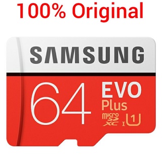 SAMSUNG 原裝三星存儲卡存儲卡 64GB EvoPlus MicroSDXC Class 10