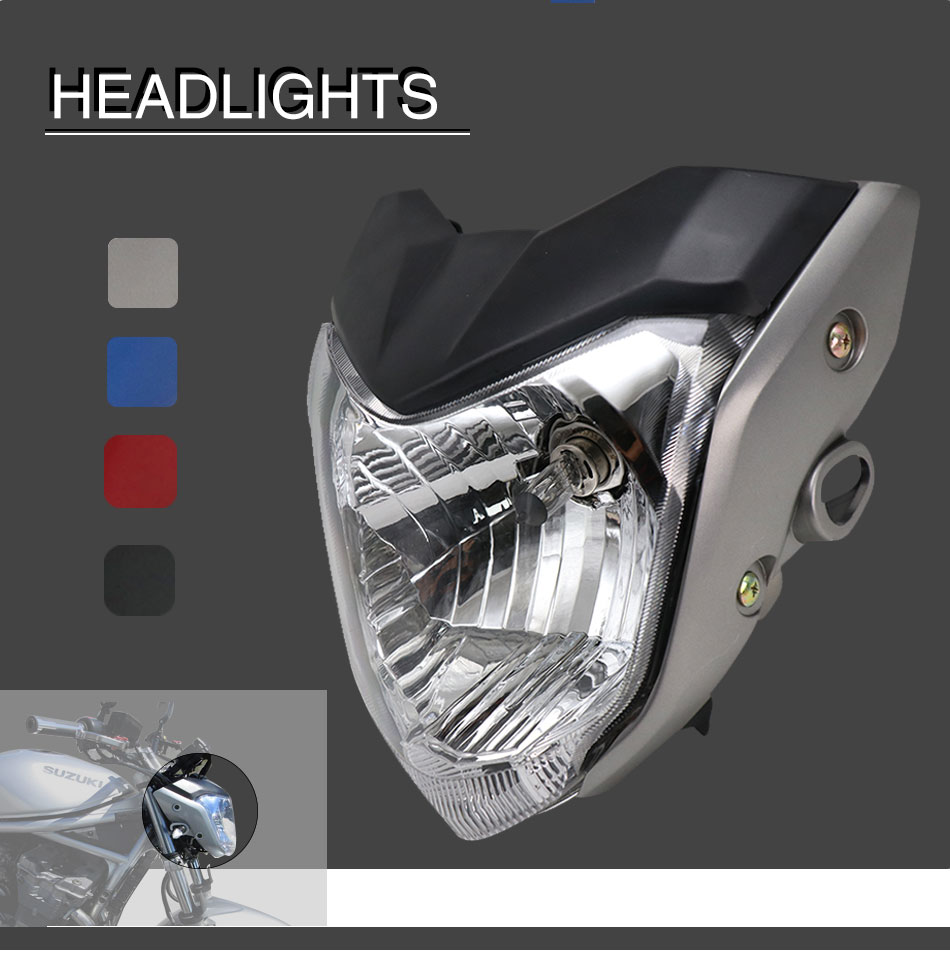山葉 帶燈泡支架的摩托車頭燈適用於雅馬哈 FZ16 /YS150 / FZER150