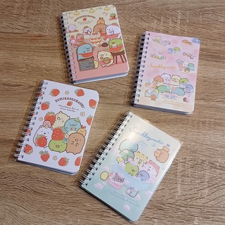 《現貨》Q豆手創坊★角落生物 小夥伴 Sumikko Gurashi 72K側翻筆記本A 橫線 線圈 正版授權 臺灣製