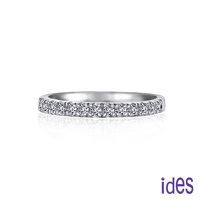 ides愛蒂思鑽石 經典設計款鑽石戒指/線戒