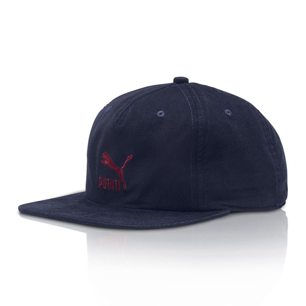 Puma 刺繡 LOGO 復古 棒球帽 蓋帽 021738-02 深藍