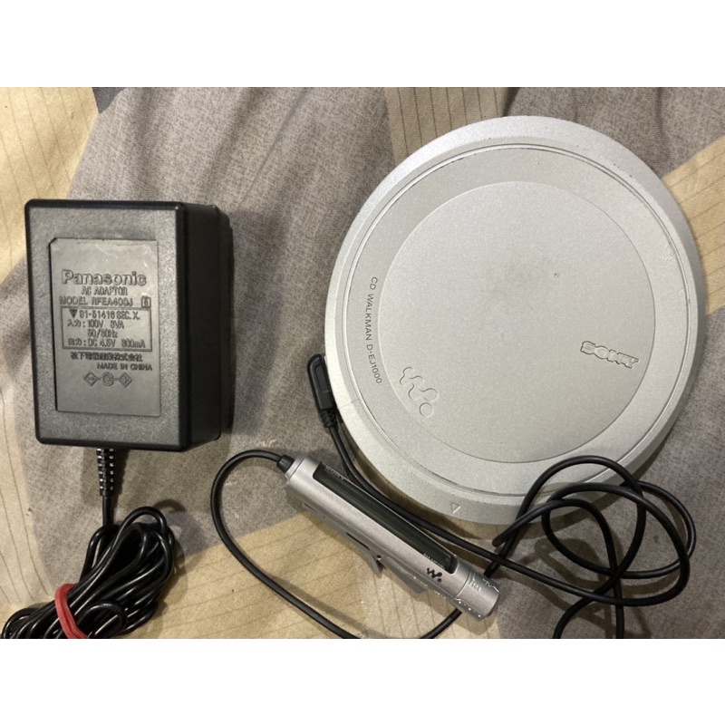 正版 Sony CD Walkman D-EJ1000 CD隨身聽 （ 播放器 唱片