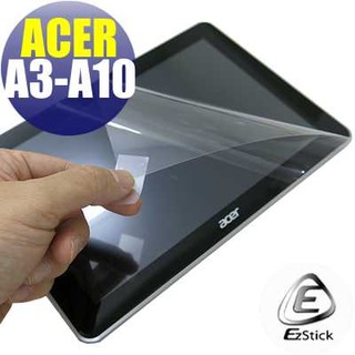 【EZstick】ACER Iconia A3-A10 靜電式平板LCD液晶螢幕貼 (可選鏡面或霧面)