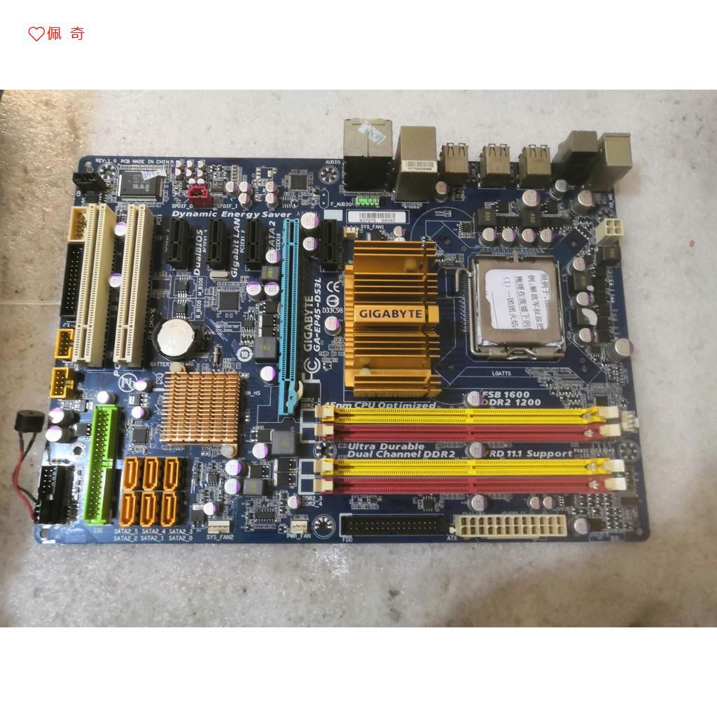 299免運 現貨技嘉p45主板ga Ep45 Ds3l 比x38 X48 Ep45 Ud3l P5q Se 蝦皮購物