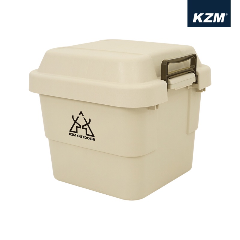 KAZMI KZM | K21T3K06風格收納箱30L | 收納箱 可當椅子 耐重100KG