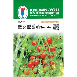 聖女型番茄【農友種苗】聖女型番茄 農友種苗 蔬菜種子 每包約20粒 保證新鮮種子