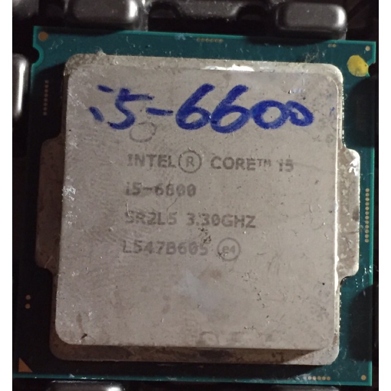 Intel Core i5-6600 3.3G / 6M 4C4T SR2L5 正式版 六代四核