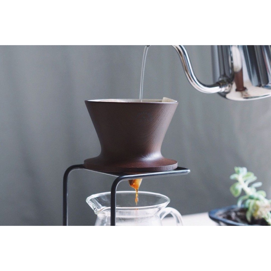 安清式木製濾杯安清式ドリッパー日本製造深黑色 蝦皮購物