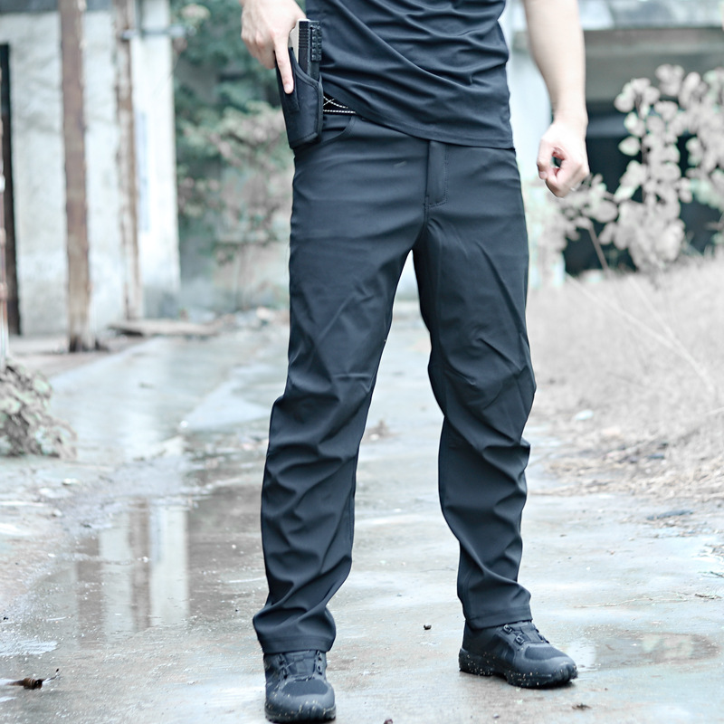 側衛otp軟殼戰術褲男戶外衝鋒褲春秋ix7執政官寬鬆商務通勤褲彈力 蝦皮購物